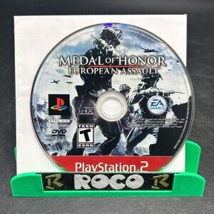 Medal of Honor: European Assault PS2 (Sony PlayStation 2, 2005) Disc Only